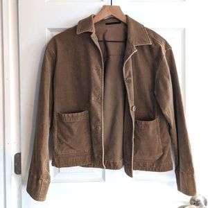 Uniqlo brown corduroy jacket